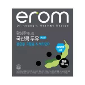 황성주 국산콩두유 검은콩 고칼슘 & 비타민D 190ml 16입
