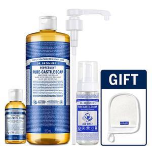 닥터브로너스 캐스틸 솝 클렌저 950ml + 60ml 코스트코 코와샵