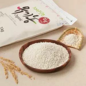 자연담은 유기농 찹쌀 3kg