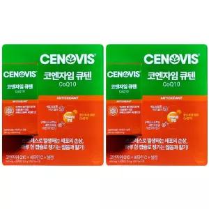 // 세노비스 코엔자임 큐텐 54g ( 600mg X 90캡슐 ) X 2병