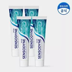 [센소다인] 엑스트라 딥클린 민감성 치약 120g x4개