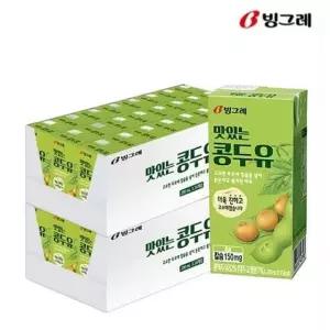 빙그레 맛있는 콩두유 200ml 48개