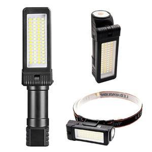 56Ea LED 충전식 접이식 야외 멀티 캠핑 조명등 랜턴 작업등 헤드랜턴 겸용