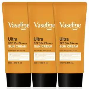 바이존바세린 울트라 차단 선크림 3개 SPF50+ PA+++