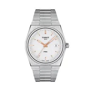 티쏘 T137.410.11.031.00 PRX,남성 메탈 쿼츠 40mm