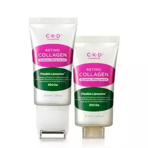 CKD 레티노콜라겐 저분자300 괄사 리프팅 세럼 2개 기획세트 (30+30ml)
