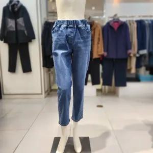 [조순희]봄가을 허리밴딩 데님 팬츠 FNFP302  NA