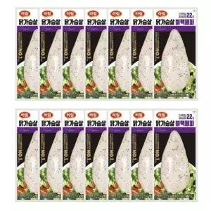 [하림] 닭가슴살 블랙페퍼 100g x 14개