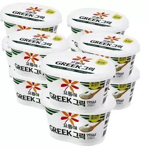 빙그레 요플레 그릭 마일드 요거트 무가당 플레인 400g(10입)