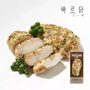 바르닭 스팀 닭가슴살 허브바베큐 4팩