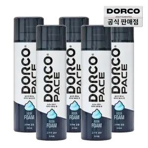 도루코 페이스 대용량 아쿠아 쉐이빙폼 250ml 5개