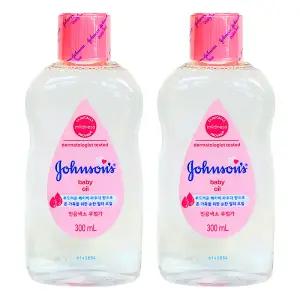존슨즈 베이비 레귤러 오일 300ml X 2개