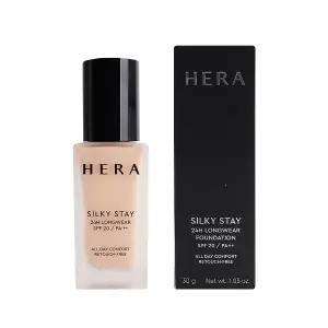 헤라 실키 스테이 24H 롱웨어 파운데이션 30g 19N1 (라이트 바닐라) SPF20/PA++
