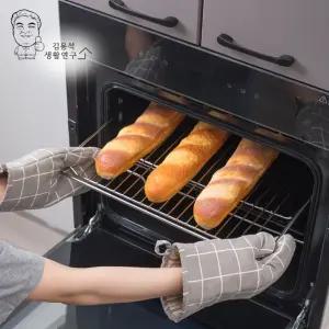 북유럽 주방 내열 글러브/냄비/요리용/전자렌지/방열/중목/오븐용/부엌/조리용/쿠킹/가정용/고급/손장갑