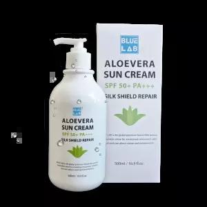 블루랩 프리미엄 알로에베라 백탁없는 사계절 대용량 선크림 SPF 50+ PA+++
