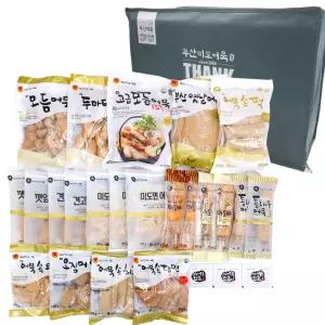 부산미도어묵 프리미엄 15종 25팩 명절선물 종합어묵세트 스프포함