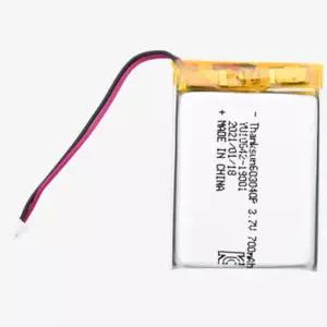 보조회로 내장형 603040 충전지 3 7V 700mAh 리튬폴리머 배터리 일체형 2선 전원 DIY 제작 케이블 보호회로