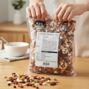 프리미엄 6종 믹스너트 1kg 대용량 견과류 도매가