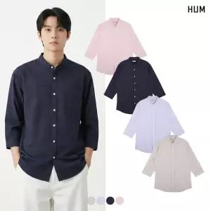[HUM]남) 7부 PC 슬림 셔츠(FHOMCSS141P)