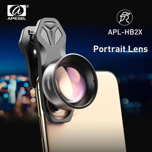 망원경 고성능 쌍안경 휴대용 렌즈 야간 잠만경 천체 Apexel hd 2x 망원 렌즈 전화 카메라 렌즈 망원경 렌