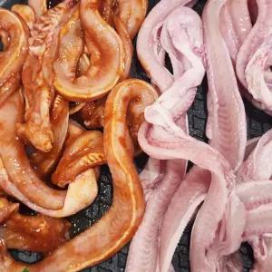 산지직송 국내산 생물 꼼장어 10-15미 1kg(손질후580-600g내외)