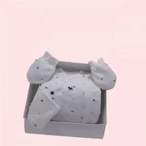 블루독베이비 NY BI배내저고리 손싸개 선물세트 45A70 000 05+45A70 008 12 4585273