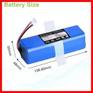2025 신형 에코백스 배터리 S10-LI-144-5200 12800mAh 로봇 청소기 X1 T5 T8 T8AIVI MAX T9 호환