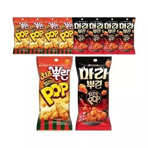 오리온 치즈뿌린 치킨팝 65g, 5개 + 마라뿌린 치킨팝 60g, 5개