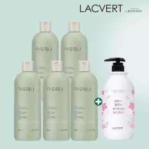 [라끄베르] 아무때나 때필링Y25 (500ml5개 + 체리블라썸 바디워시 1000ml1개)