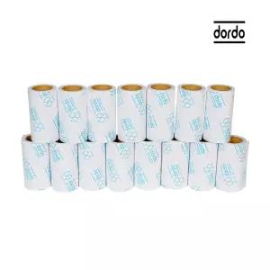 (도르도)천연펄프 테이프크리너 100통통리필15개/롤테이프/롤크리너/청소/테이프/롤클리너/밀당/크리너