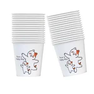 페이퍼맥스 NEW 고양이 종이컵 1000개.