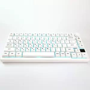 화이트 한글 키캡 XDA 깔끔한 키보드 키캡 한무무 독거미 키크론 호환