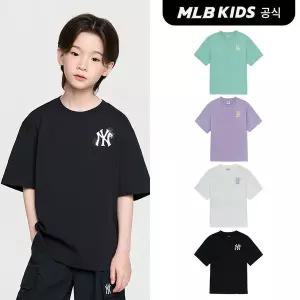 [MLB키즈](공식)26SS 스포티브 썸머 구름 아트웍 티셔츠 (4color) 7ATSB4363