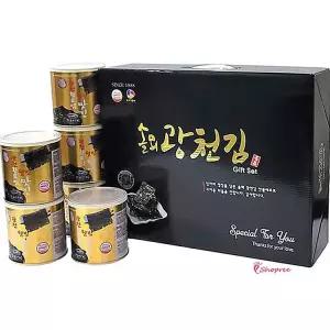 광천김 세트 깡통김 김세트 전장김 김선물 구운김 솔뫼 맛김 캔김 김캔qrs335
