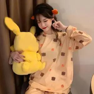 2set 파자마세트 봄 가을 간절기 여성 잠옷 긴팔 상하set