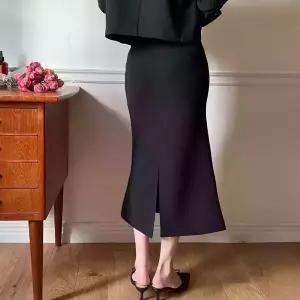 [루엣] MADE 데일리 스판 5color 롱 스커트
