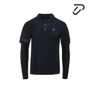 이안 폴터 디자인 [IJP DESIGN] 이안폴터디자인 남성 냉감 레이어드 골프 티셔츠 - IPM5MTS641 BK 431859