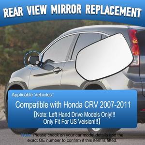 가열 백미러 사이드 유리 양방향 혼다 호환 CRV 2007 LHD 76253SWA315