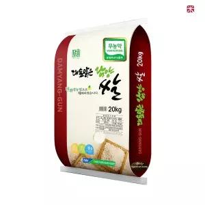 [탄탄대로]무농약쌀 20kg / 당일도정 상등급 단일품종 새청무ㅣ담양군농협 우렁이농법 25년산 담양쌀