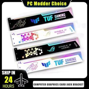 GPU 홀더 5V ARGB VGA 지원 3090 그래픽 카드 브래킷 M/B AURA SYNC MOD 게이머 캐비닛 장식