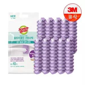 3M 울트라클린 변기청소용 크린스틱 리필 100개