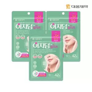 대웅제약 이지덤 릴리프 티트리 피부진정 패치 42매 3개