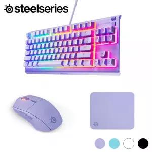 스틸시리즈 저소음 키보드 무선 마우스 마우스패드 M SET 게이밍 MNS
