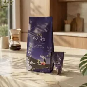 [크레이지피넛]국산 볶은땅콩 소포장 신안땅콩 210g
