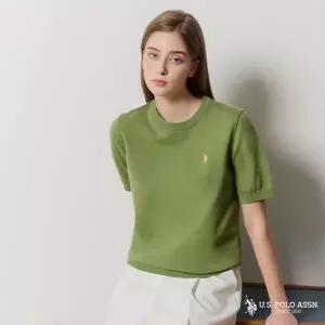 [U.S. POLO ASSN.] USPA 26SS 여성 코튼 반팔니트 단품