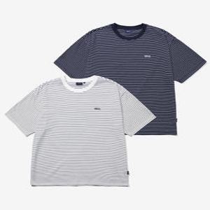 [AK분당점] [예일] 2PACK 스몰아치 로고 스트라이프 반팔티셔츠_YEM9SS312B
