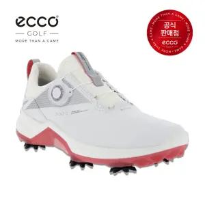 에코골프 바이옴 G5 보아 화이트 고어텍스 여성골프화