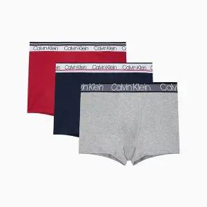 [Calvin Klein]남성 코튼 스트레치 버라이어티 3PK 트렁크 NP2312O-ZOZ