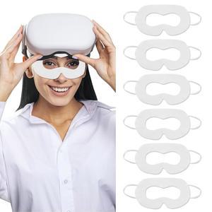 zxbaers VR 페이스 커버 일회용 마스크 패드 페이셜 인터페이스 애플호환 Vision Pro 메타 퀘스트 3 250PCS와 호환되는 위생 스웨트 가드