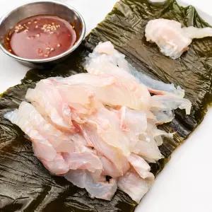곤부지메 숙성 자연산 대광어회 필렛 400g 200g 당일바리 광어 제철회 혼술안주 집들이